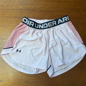 Under Armour Women's Light Pink Athletic Shorts